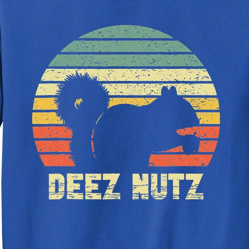 Deez Nuts Nutcracker Squirrel Deez Nutz Deezs Nut Funny Sweatshirt