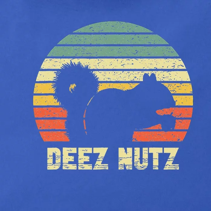 Deez Nuts Nutcracker Squirrel Deez Nutz Deezs Nut Funny Zip Tote Bag