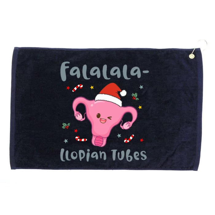 Doctor Nurse Obstetrics Christmas Falalalallopian Tubes Grommeted Golf Towel