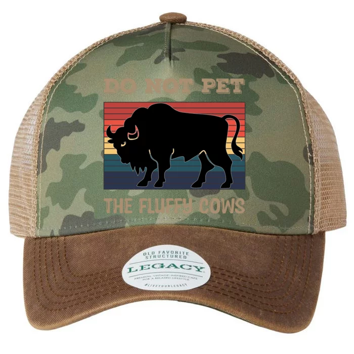 Do Not Pet The Fluffy Cows Legacy Tie Dye Trucker Hat