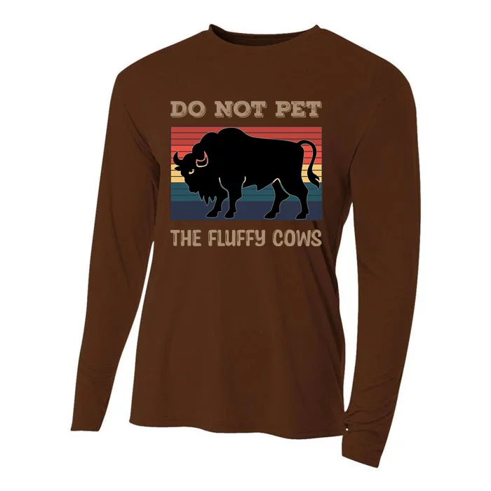 Do Not Pet The Fluffy Cows Cooling Performance Long Sleeve Crew