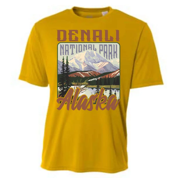 Denali National Park Alaska Cooling Performance Crew T-Shirt