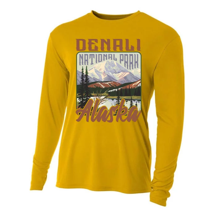 Denali National Park Alaska Cooling Performance Long Sleeve Crew