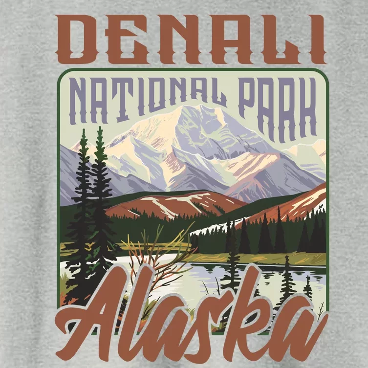 Denali National Park Alaska Women's Crop Top Tee