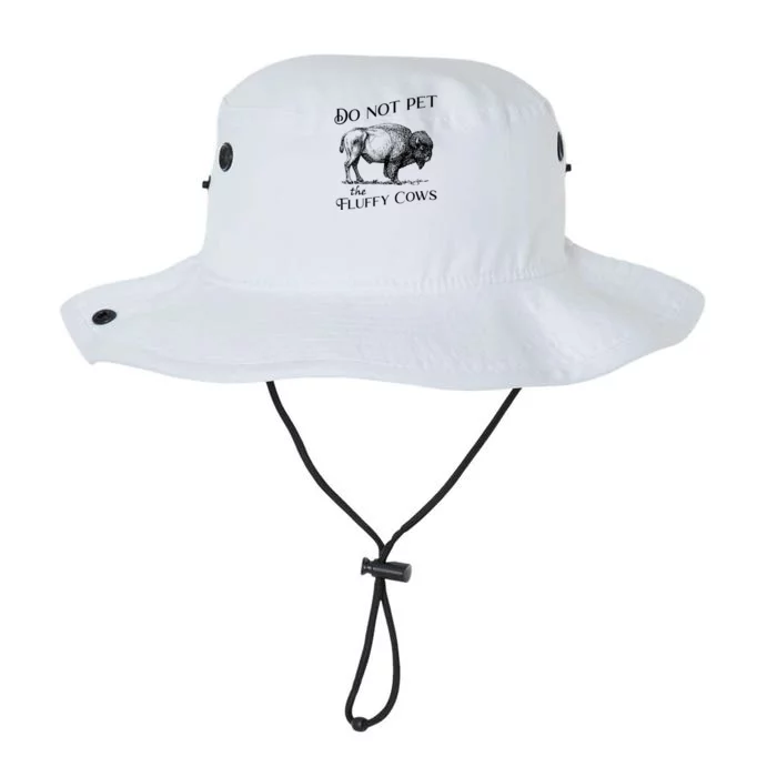 Do Not Pet The Fluffy Cows American Bison Vintage Legacy Cool Fit Booney Bucket Hat