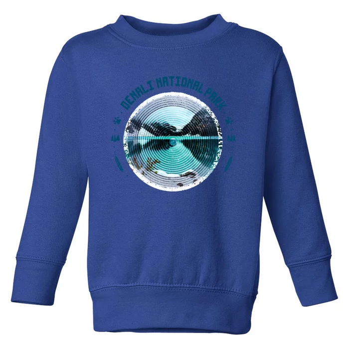 Denali National Park Alaska Souvenir Gift Art Gift Toddler Sweatshirt