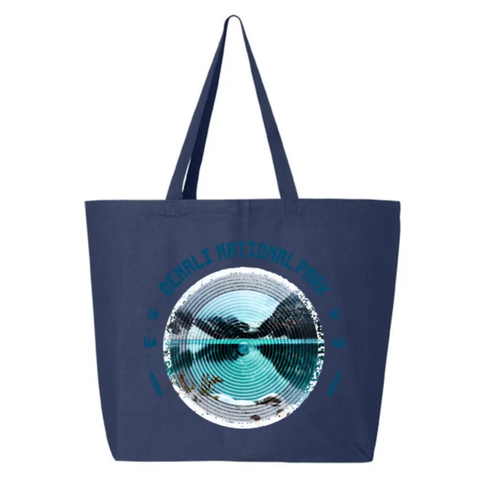 Denali National Park Alaska Souvenir Gift Art Gift 25L Jumbo Tote