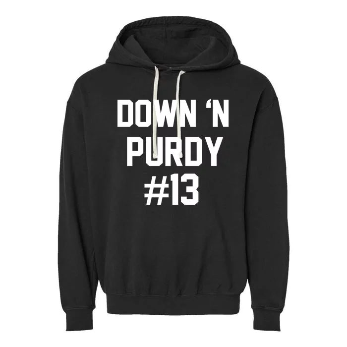 Down 'N Purdy #13 Garment-Dyed Fleece Hoodie