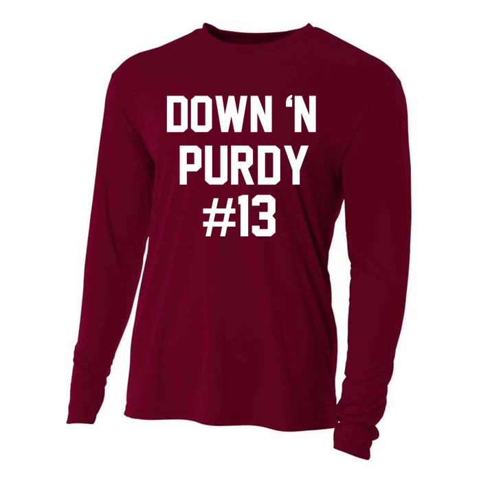 Down 'N Purdy #13 Cooling Performance Long Sleeve Crew