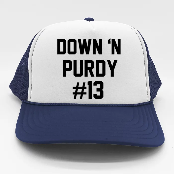 Down 'N Purdy #13 Trucker Hat