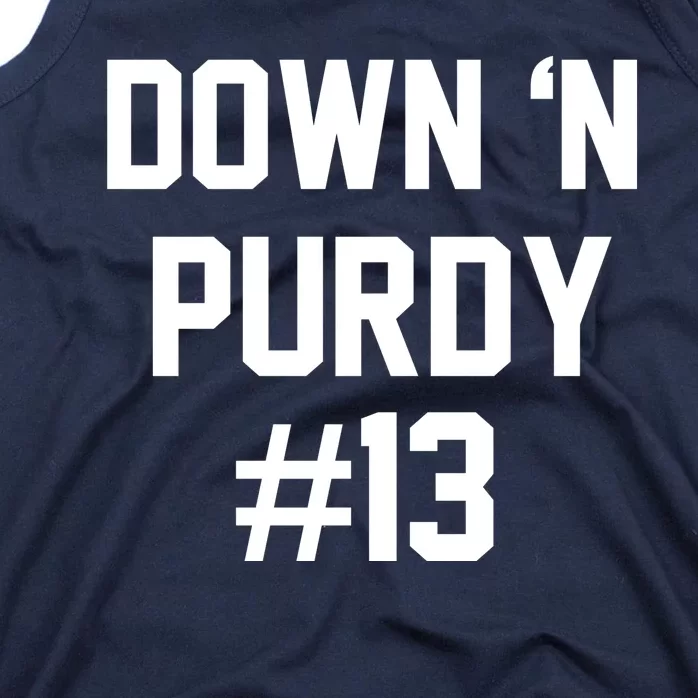 Down 'N Purdy #13 Tank Top