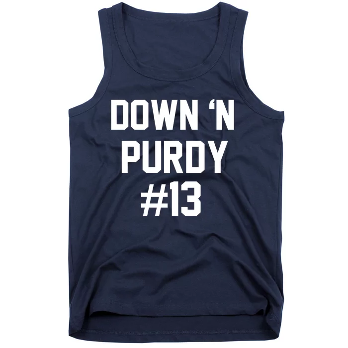 Down 'N Purdy #13 Tank Top