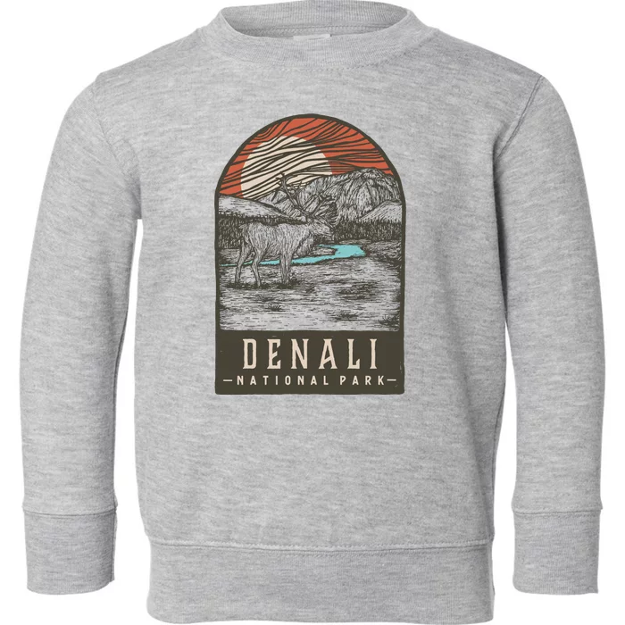 Denali National Park Toddler Sweatshirt