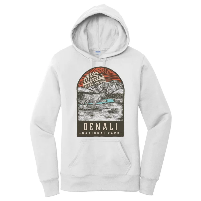 Denali National Park Women's Pullover Hoodie