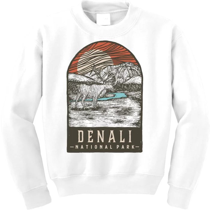 Denali National Park Kids Sweatshirt