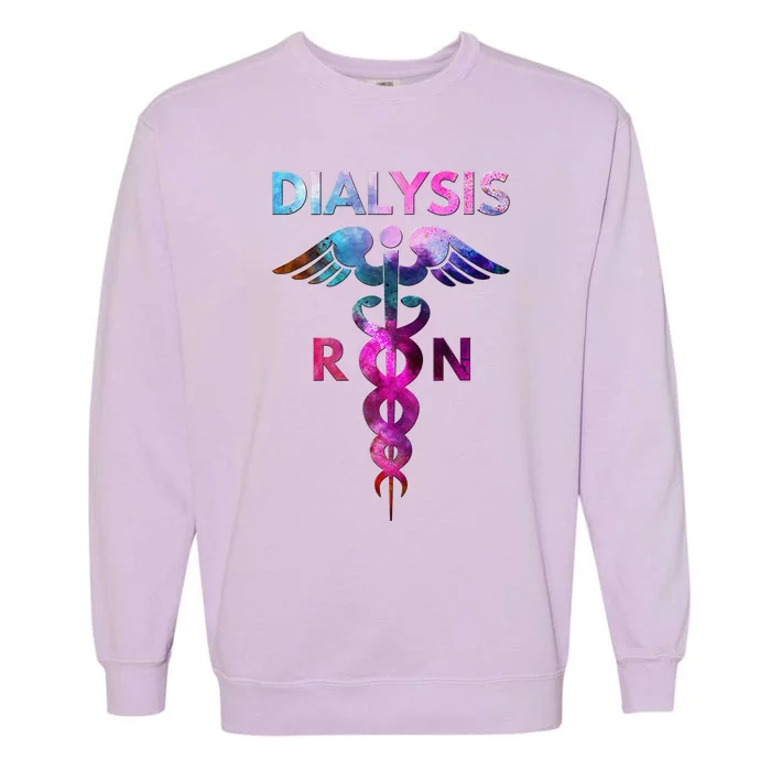 Dialysis Nephrology Registered Nurse Hospital Cute RN Nurses Garment-Dyed Sweatshirt