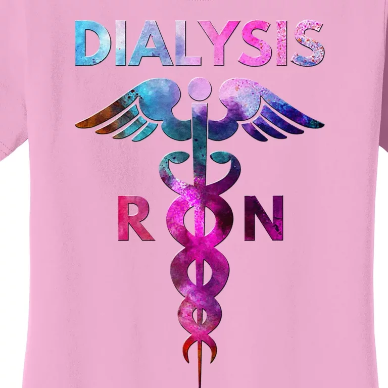 Dialysis Nephrology Registered Nurse Hospital Cute RN Nurses Women's T-Shirt