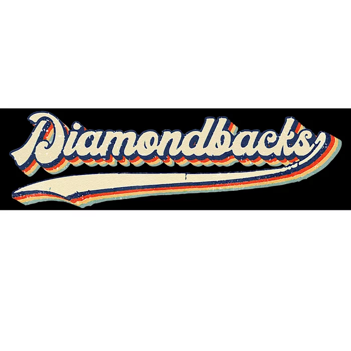 Diamondbacks Name Retro Vintage Gift For Men Women Boy Girl Bumper Sticker