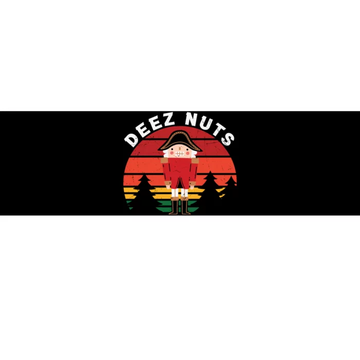 Deez Nut Retro Bumper Sticker