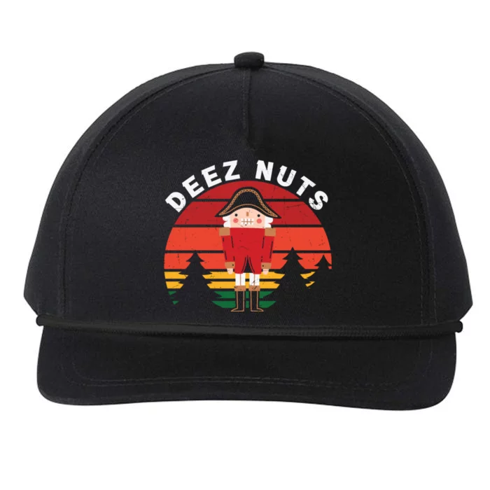 Deez Nut Retro Snapback Five-Panel Rope Hat