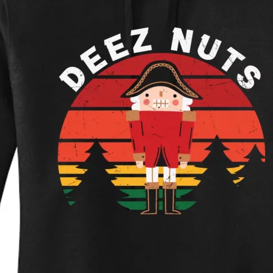 Deez Nut Retro Women's Pullover Hoodie