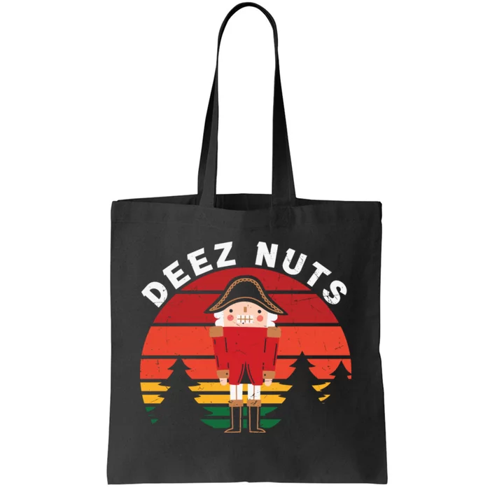 Deez Nut Retro Tote Bag