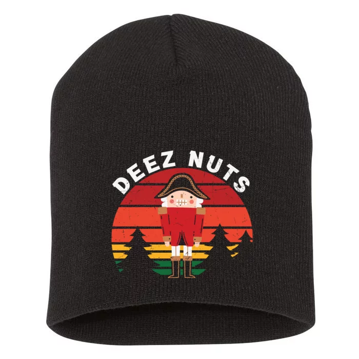 Deez Nut Retro Short Acrylic Beanie