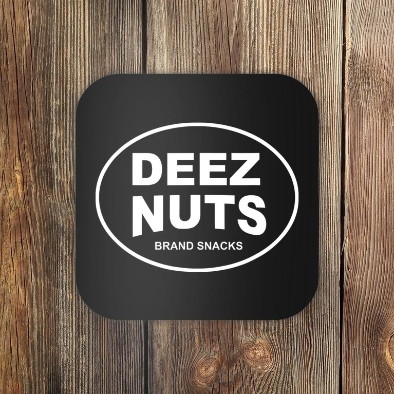 Deez Nuts Roasted Peanuts Coaster