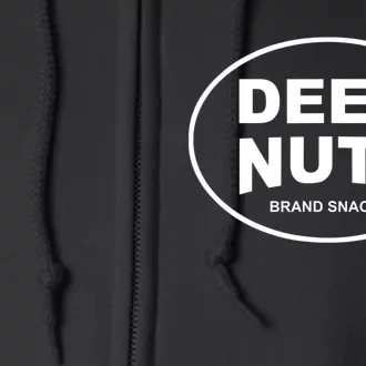 Deez Nuts Roasted Peanuts Full Zip Hoodie