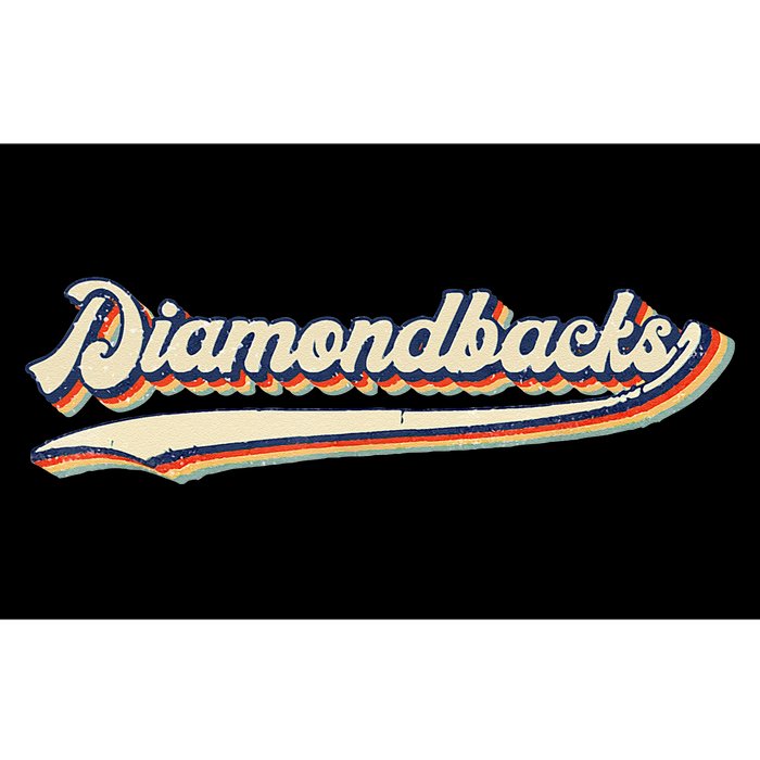 Diamondbacks Name Retro Vintage Gift For Men Women Bumper Sticker