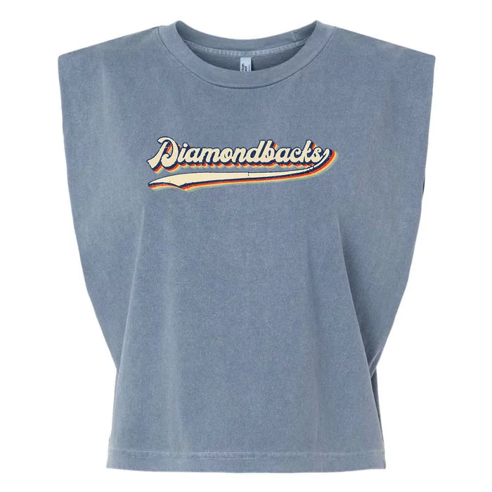 Diamondbacks Name Retro Vintage Gift For Men Women Garment-Dyed Women's Muscle Tee