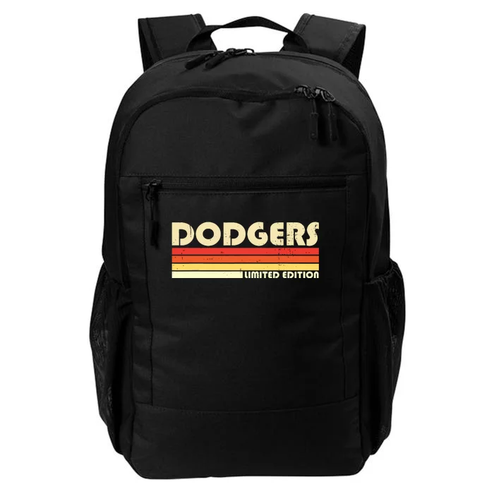 Dodgers Name Retro Vintage Apparel Gift For Men Women Daily Commute Backpack