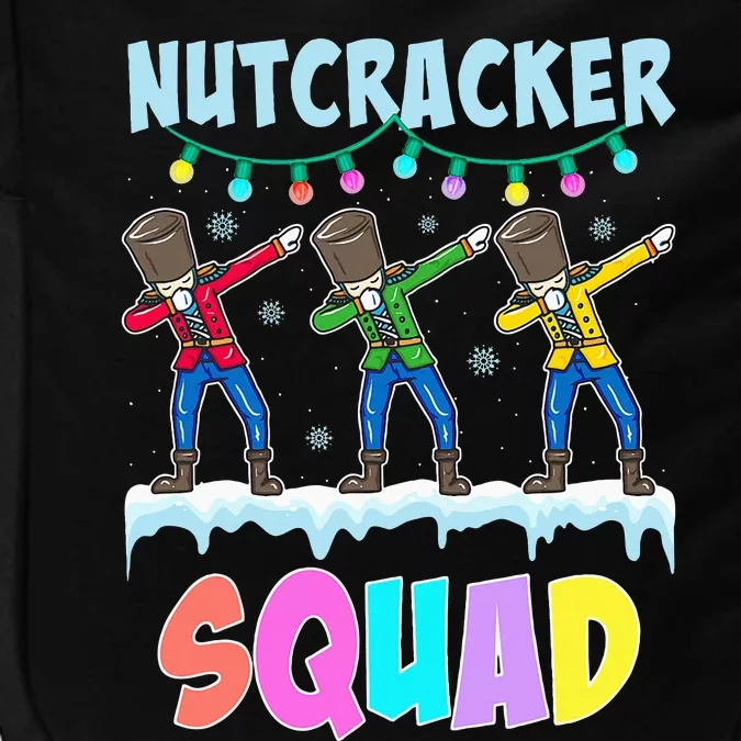 Dabbing Nutcracker Squad Christmas Ballet Pj Xmas Impact Tech Backpack