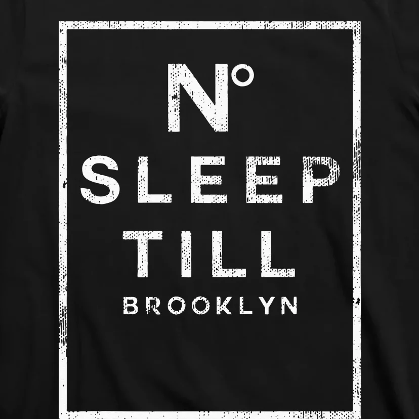 Designer No Sleep Til Brooklyn Ladies T-Shirt