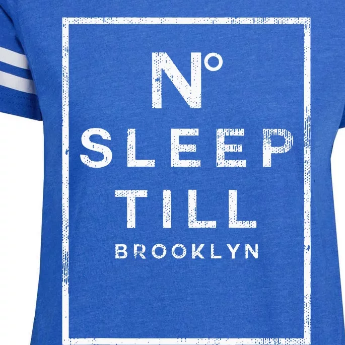 Designer No Sleep Til Brooklyn Ladies Enza Ladies Jersey Football T-Shirt