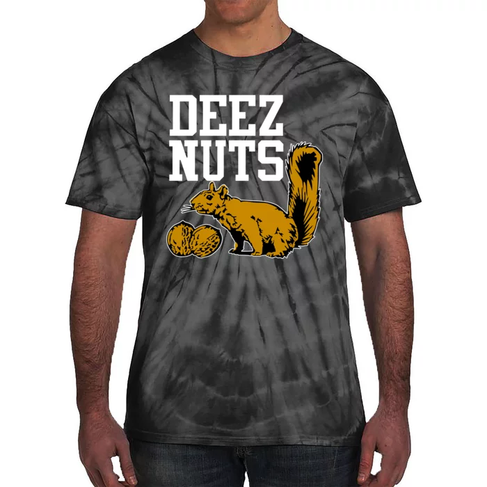 Deez Nuts Squirrel Tie-Dye T-Shirt