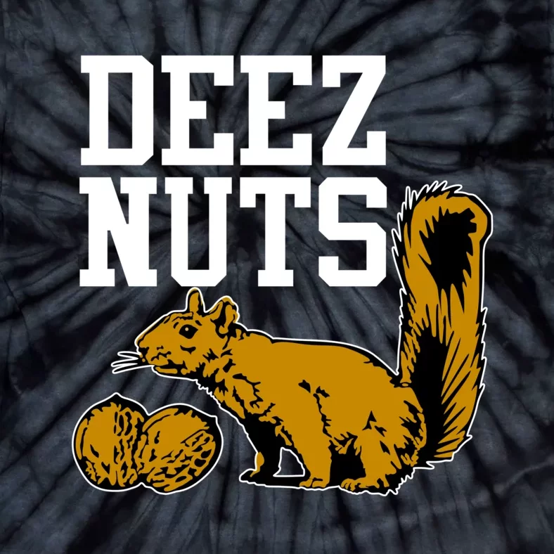 Deez Nuts Squirrel Tie-Dye T-Shirt