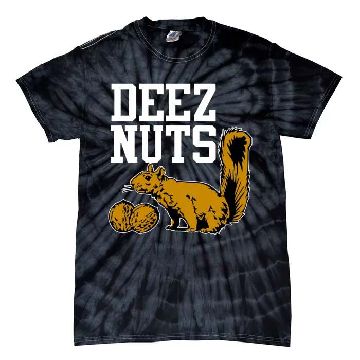 Deez Nuts Squirrel Tie-Dye T-Shirt