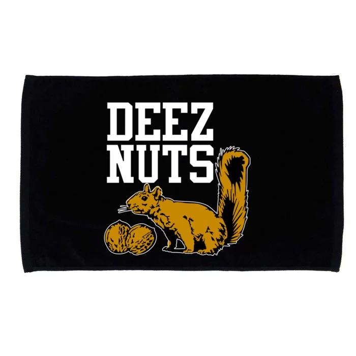 Deez Nuts Squirrel Microfiber Hand Towel