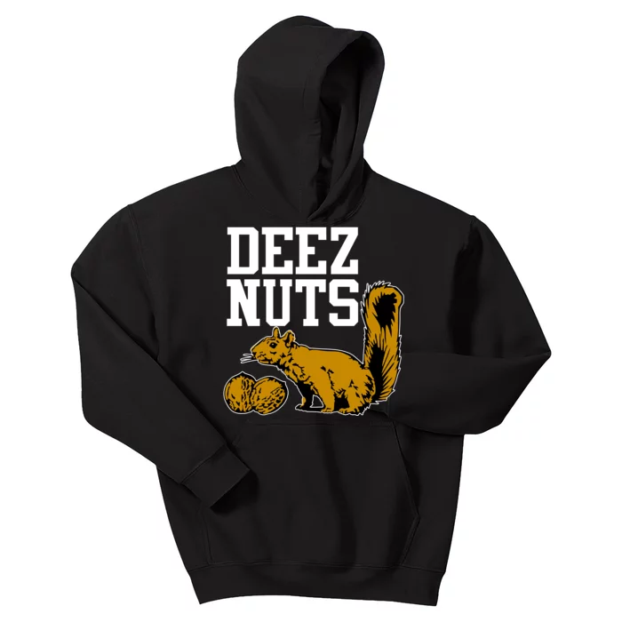 Deez Nuts Squirrel Kids Hoodie