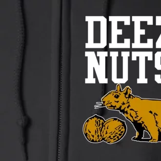 Deez Nuts Squirrel Full Zip Hoodie