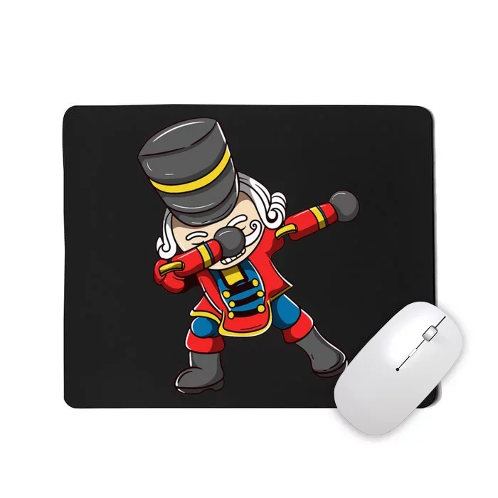 Dabbing Nutcracker Squad Matching Christmas Mousepad