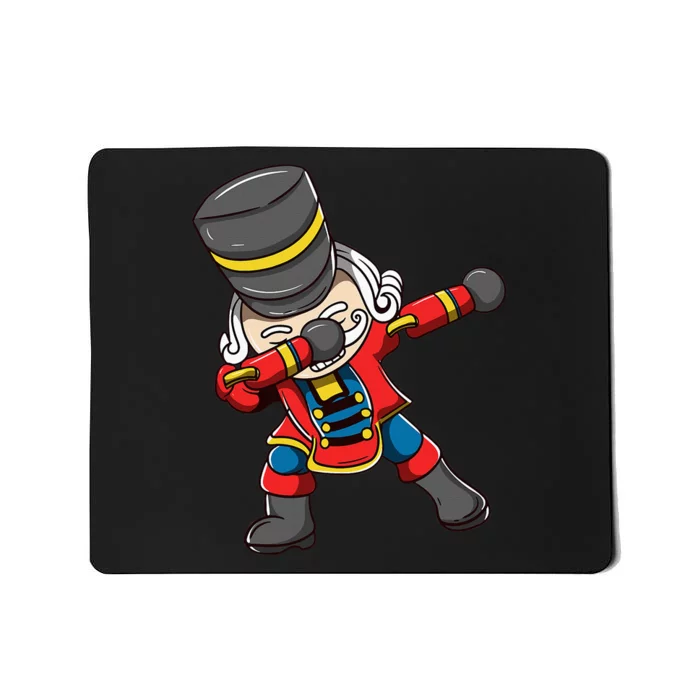 Dabbing Nutcracker Squad Matching Christmas Mousepad