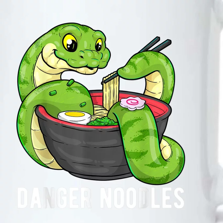 Danger Noodles Snake Ramen Noodle Rattlesnake Black Color Changing Mug