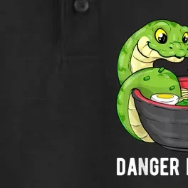 Danger Noodles Snake Ramen Noodle Rattlesnake Dry Zone Grid Performance Polo