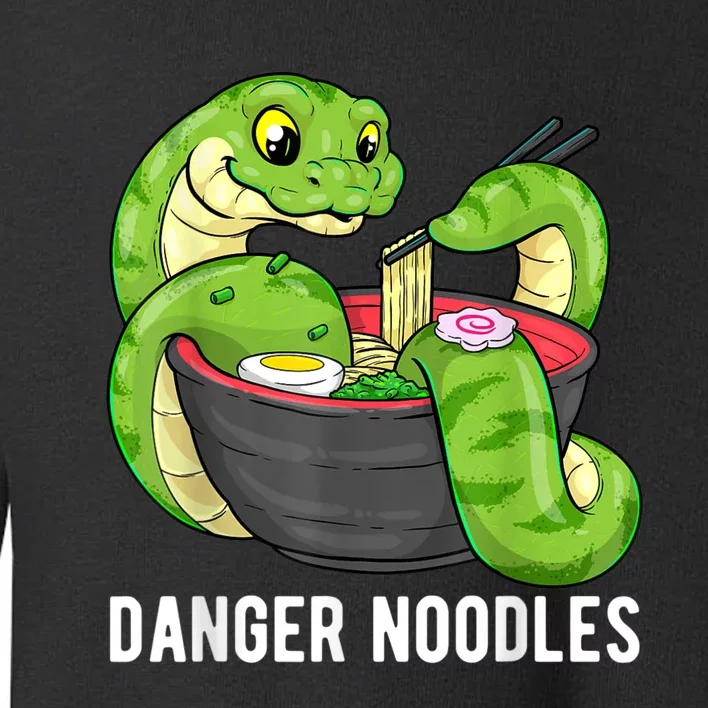 Danger Noodles Snake Ramen Noodle Rattlesnake Toddler Sweatshirt