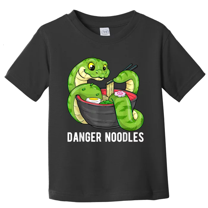 Danger Noodles Snake Ramen Noodle Rattlesnake Toddler T-Shirt