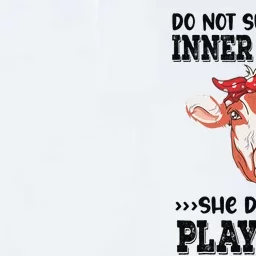 Do Not Summon My Inner Heifer She Doesn’t Play Nice Softstyle Adult Sport Polo