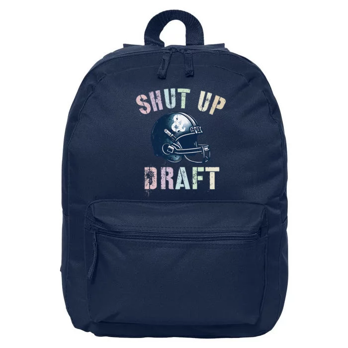 Draft Night Shut Up & Draft Fantasy Football Genius Newbie 16 in Basic Backpack