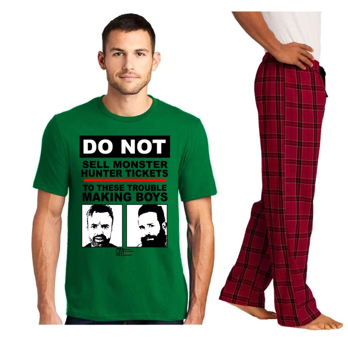 Do Not Sell Monster Hunter Tickets To These Trouble Making Boy S Pajama Set